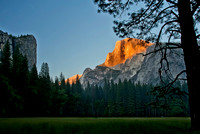 Sunset at Yosemite