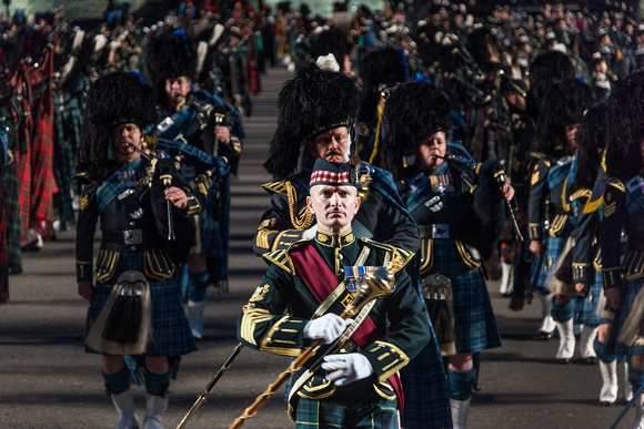Royal Tattoo Drum Major