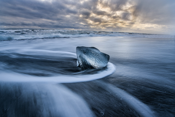 Diamond Beach Sunset