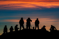 Eight strangers share a sunrise